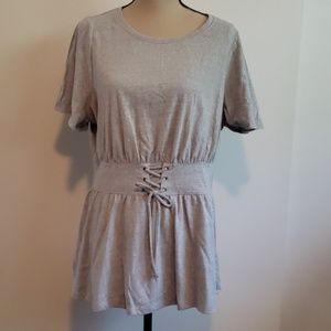 Lane Bryant 10/12 Corset Waist top nwt